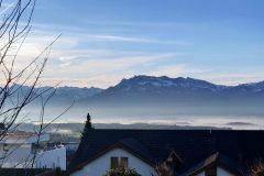 Panoramic view from Menbergs Harmony Homestay, Hillside House